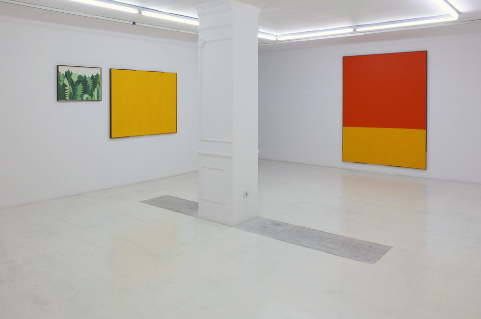 Vista de la exposición Hierro, Galería Louis 21 Palma de Mallorca, 2014